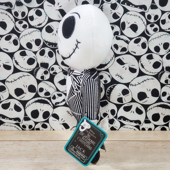 Nightmare Before Christmas Jack Skellington Halloween Disney Movie Plush NWT - Picture 4 of 11